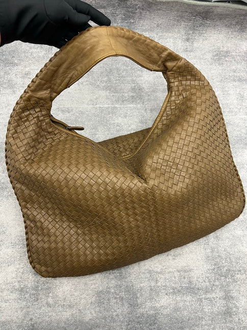 Bottega Veneta Veneta Hobo Maxi Milk Chocolate Brown Leather 52cm