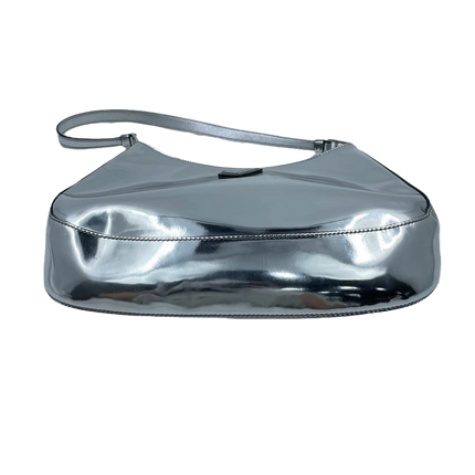 Sold Prada Cleo Silver leather shoulder bag