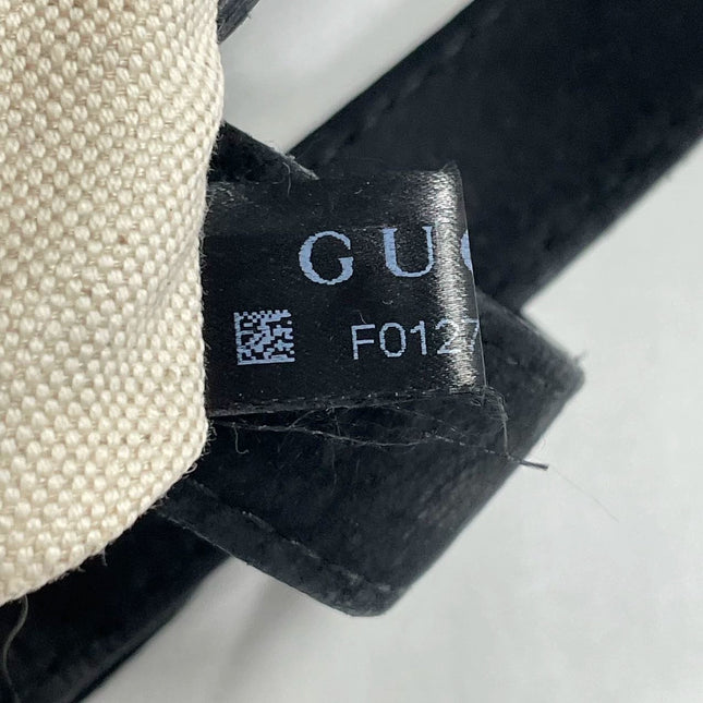 Gucci Jackie 1961 Medium Black Suede Leather Bag