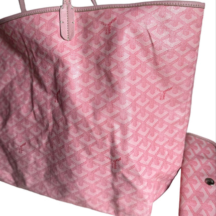 Goyard 2009 Special Edition Pink Saint Louis GM Large Tote