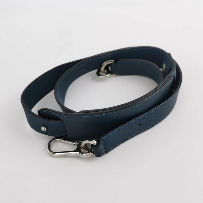 Loewe Puzzle Medium Multicolor Navy Calfskin leather bag