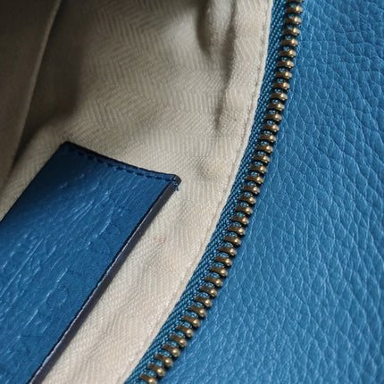 Loewe x Spirited Away Studio Ghibli Collection Puzzle Small Blue Crossbody Bag