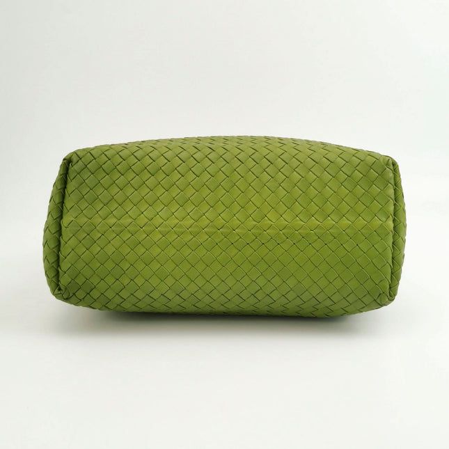 Bottega Veneta Garda Avocado Green Intrecciato Nappa Leather Large 33cm