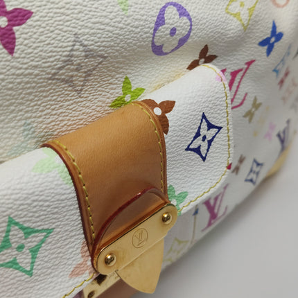 Louis Vuitton x Takashi Murakami Speedy 40 White Multicolor