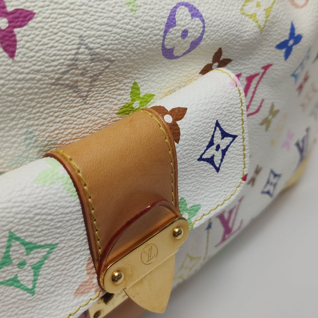 Louis Vuitton x Takashi Murakami Speedy 40 White Multicolor