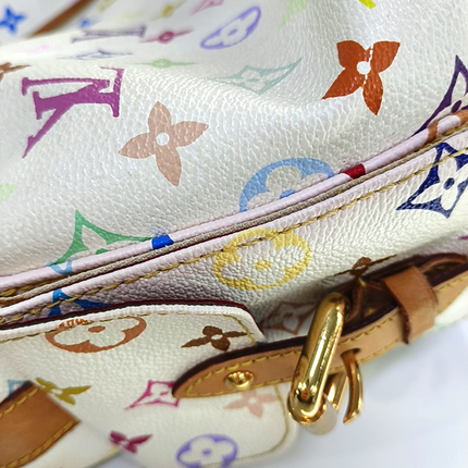Louis Vuitton x Takashi Murakami Néonoé Medium White Multicolor