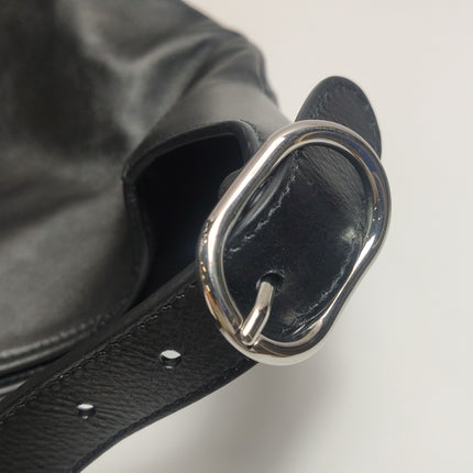 Gucci Jackie 1961 Large Black Calfskin Leather With Long Strap