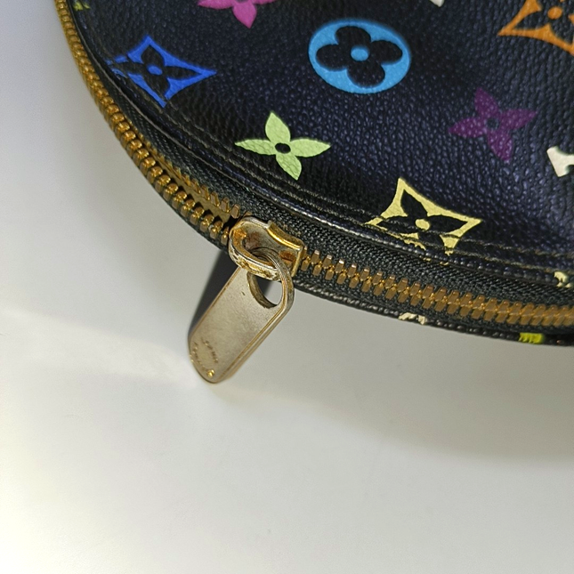 Louis Vuitton x Takashi Murakami Alma Small Black Multicolor