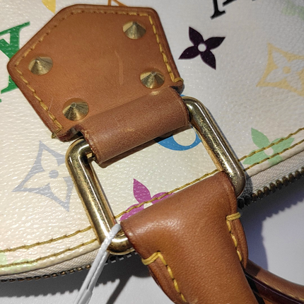 Louis Vuitton x Takashi Murakami Alma Small White Multicolor