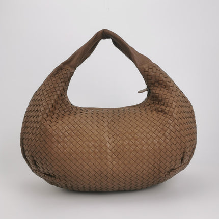Bottega Veneta Belly Hobo Milk Chocolate Brown Maxi 50cm Intrecciato Leather