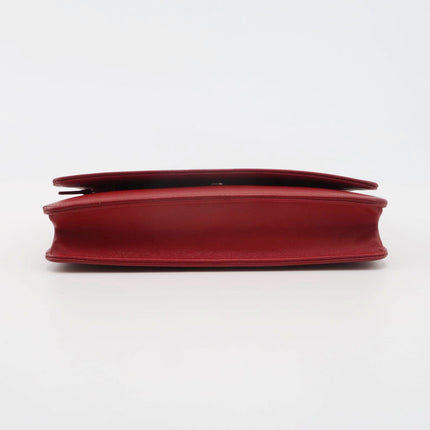 Chanel Wallet on Chain WOC Double CC Red Caviar Leather