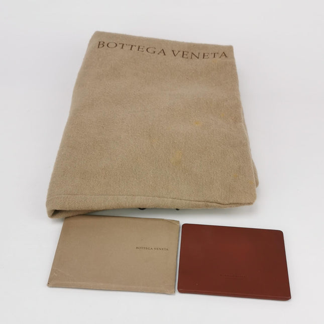 Bottega Veneta Hobo Bag Lambskin leather Brick Red 47cm