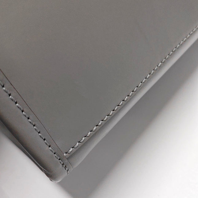 Fendi Sunshine Tote Medium Greyish Blue Top Handle Bag with Strap