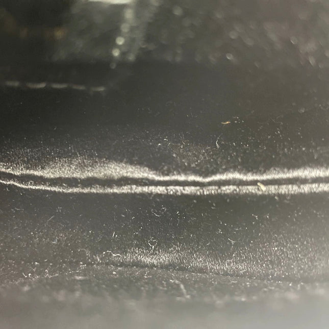 Dior Saddle Mini Silk Handbag Black with crystals