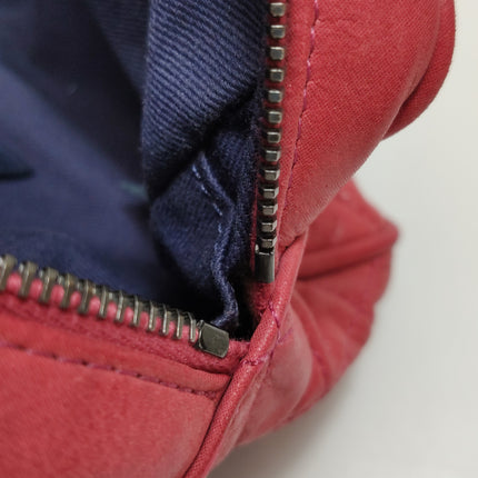 Chanel Shiva Flap Bag Distressed Pink Aged Calfskin Leather Antiqued Silver Hardware