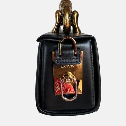 LANVIN Rateau Pencil Cat leather shoulder bag