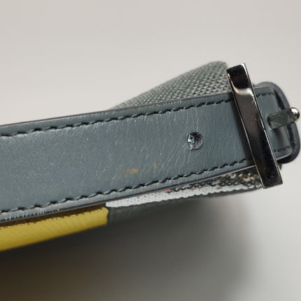 Fendi Baguette Blocks Abstract Pattern Glitter Sequin Shoulder bag