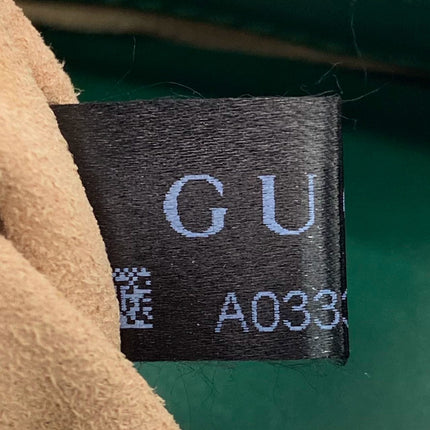 Sold Gucci Jackie 1961 Mini Handbag in Green Leather with Adjustable Strap