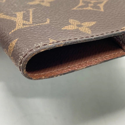Louis Vuitton Agenda and Passport Cover Brown Monogram