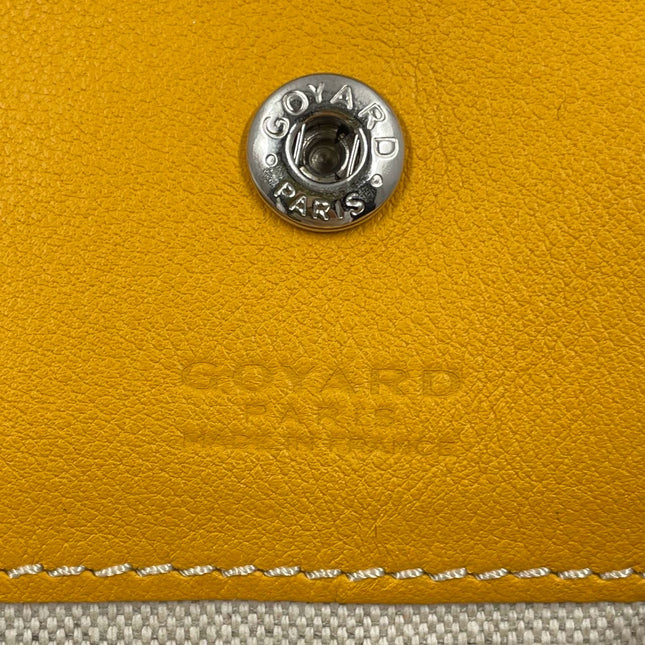 Sold Goyard Saint Louis Tote 2014 PM Medium Yellow