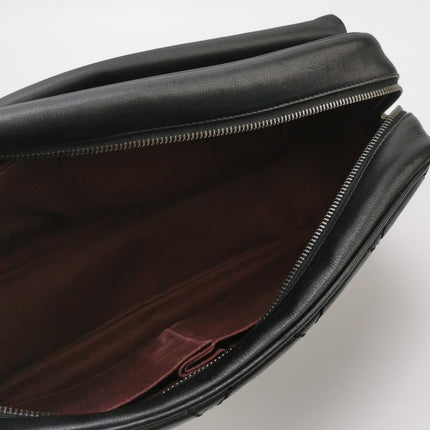 Chanel 2013 Paris-Edinburgh Large Black Flap Calfskin Leather Shoulder Bag