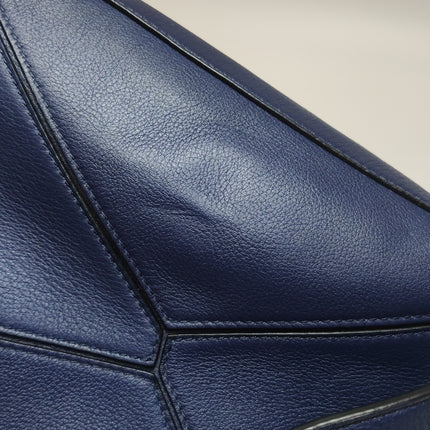 Loewe x Howl's Moving Castle Studio Ghibli Calcifer Puzzle Belt Bag Small Navy