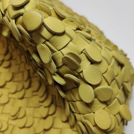 Bottega Veneta Cabat Limited Poussin Paillettes Tote Yellow