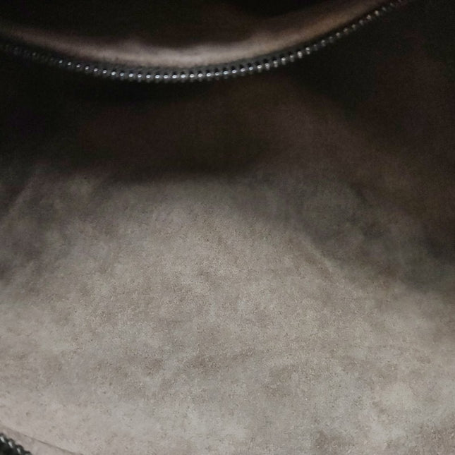 Bottega Veneta Hobo Bag Lambskin leather Grey Medium 40cm