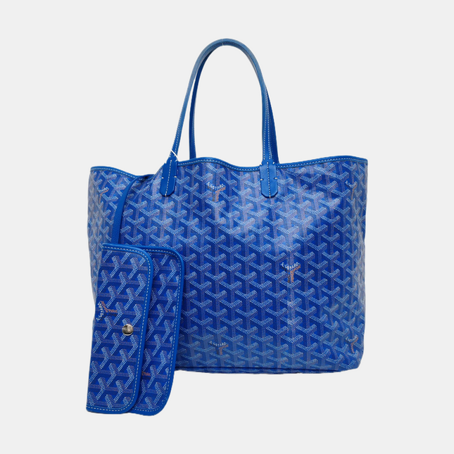 Goyard Saint Louis PM Tote Medium Blue