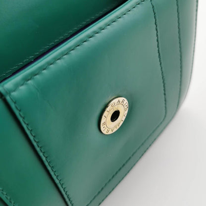 Sold Bvlgari Serpenti Forever Small Leather Crossbody Bag Green