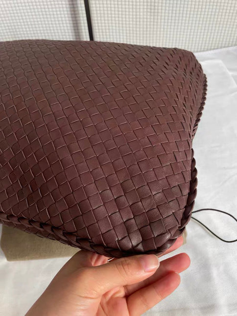 Bottega Veneta Hobo Maxi Chocolate Brown leather 50cm