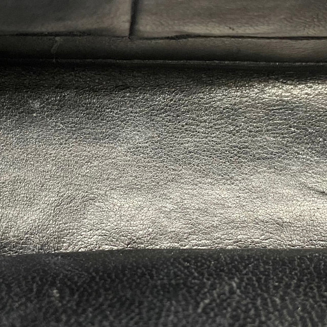 Chanel Classic Flap Medium Black Caviar Leather with 24k Gold Hardware, 2008-2009