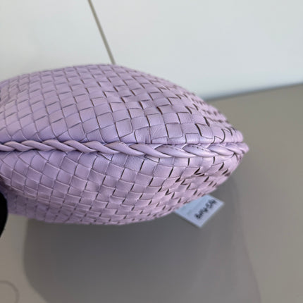 Bottega Veneta Hobo Bag Lambskin leather Lilac Purple Large 47cm