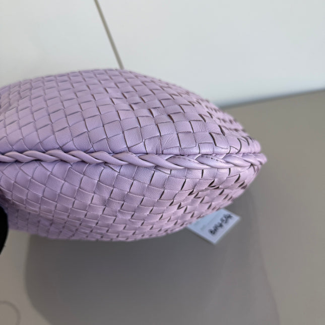 Bottega Veneta Hobo Bag Lambskin leather Lilac Purple Large 47cm