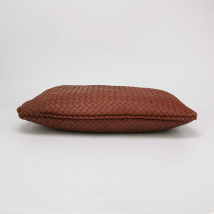 Bottega Veneta Hobo Bag Lambskin leather Brick Red 47cm