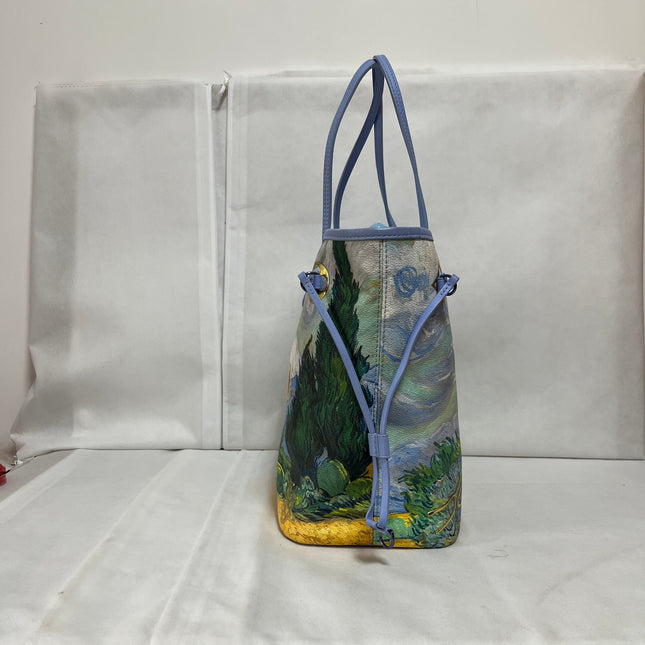 Louis Vuitton x Jeff Koons Masters Van Gogh Neverfull MM Tote Medium