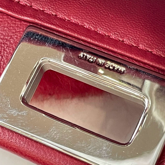 Sold Fendi Peekaboo Red Leather