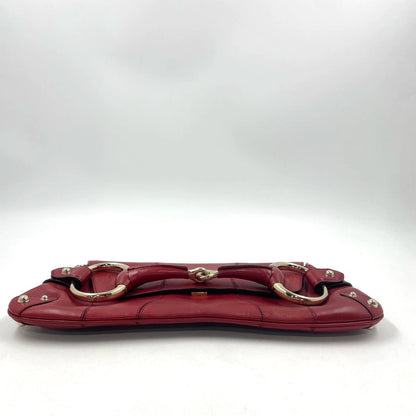 Gucci Horsebit 1955 Large Red Leather Shoulder Bag