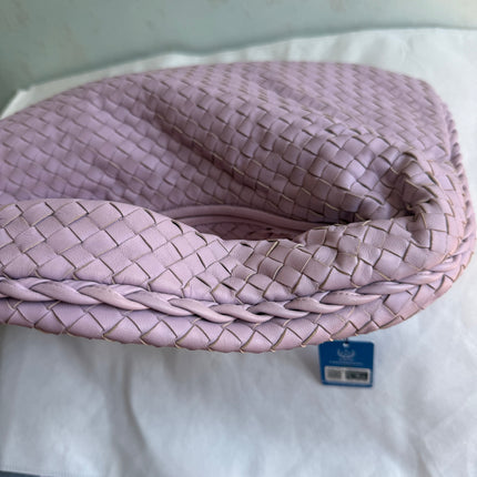 Bottega Veneta Hobo Bag Lambskin leather Lilac Purple Large 47cm