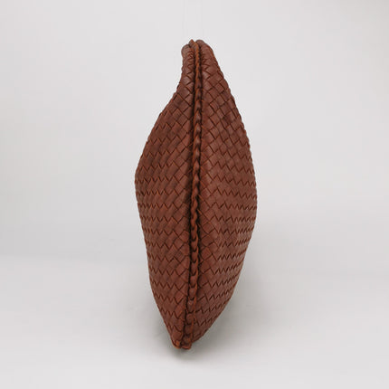 Bottega Veneta Hobo Bag Lambskin leather Brick Red 47cm