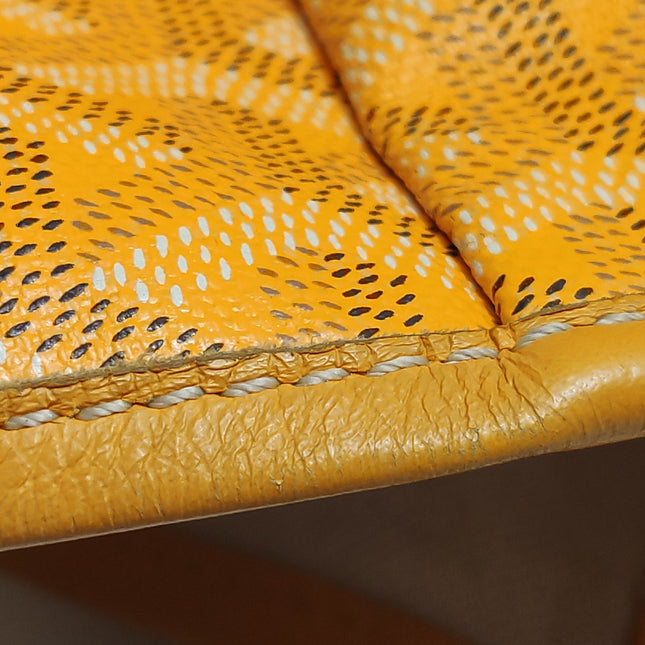 Goyard Saint Louis GM Large Tote Yellow 2017