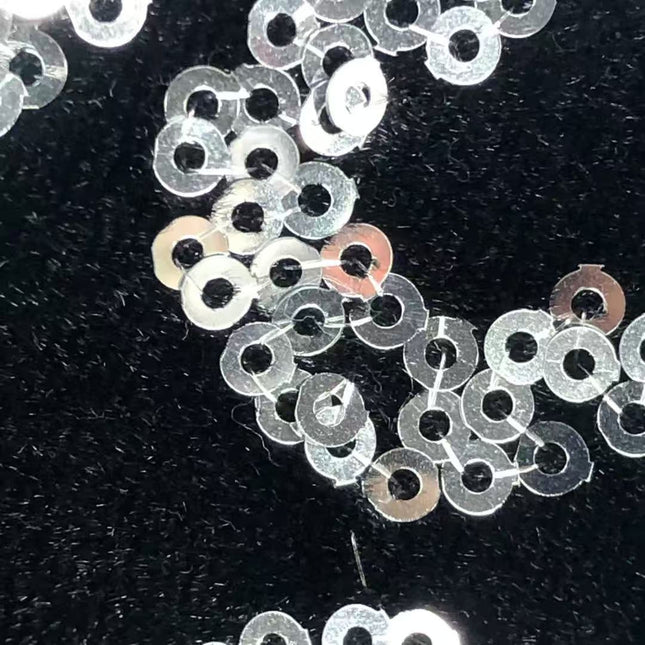 FENDI Mini Bucket White Heart Shaped Sequin Black Bag