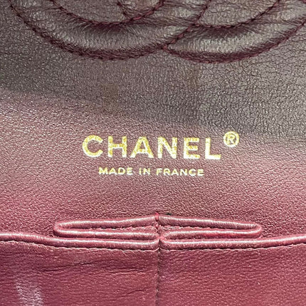 Chanel Classic Flap Medium 2015 Black Lambskin Leather Gold Hardware