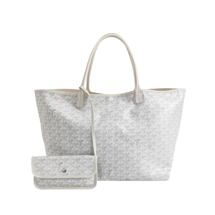Goyard Saint Louis GM Tote Large White-Luxbags