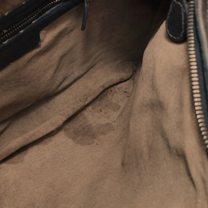 Bottega Veneta Intrecciato Hobo Bag Medium Black leather with Metal Studs 40cm