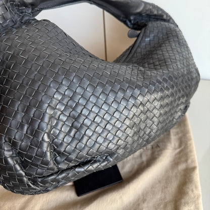 Bottega Veneta Belly Hobo Intrecciato Black Large 53cm NEVER WORN