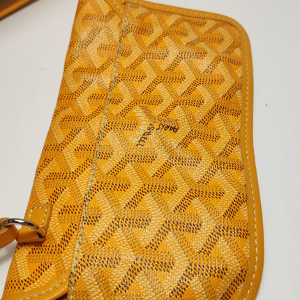 Goyard Saint Louis GM Large Tote Yellow 2014