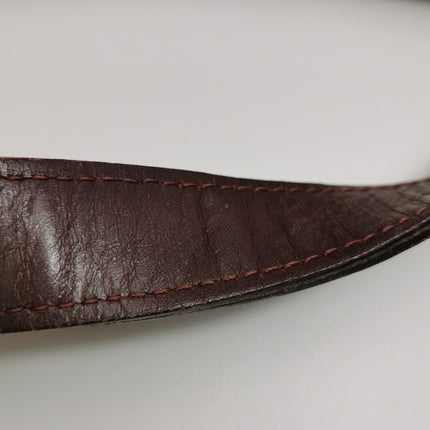 Dior Saddle Vintage Medium Red Burgundy Monogram Oblique Shoulder Bag 2002