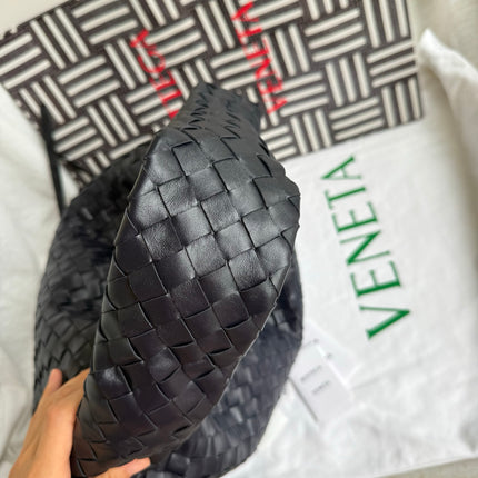 Bottega Veneta Hop Large Leather Navy Hobo Bag 55cm