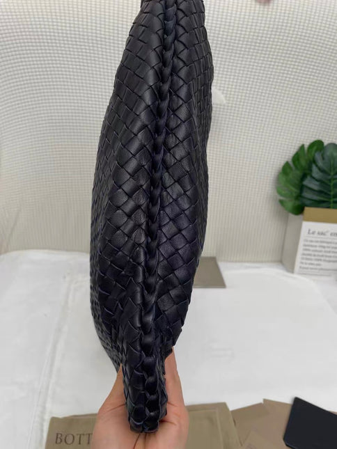 Bottega Veneta Hobo Maxi Midnight Navy Black leather 50cm